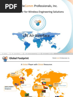 Mobile Professionals, Inc: LTE Air Interface