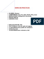 Diario de Practicas (1) 29 de Mayo