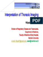 Interpretation of Thoracic-imaging