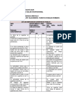 Uniminuto Sede Bogotá Sur - Lista de Inspección Superficie de Trabajo