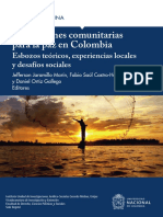  Instituciones comunitarias para la paz en Colombia. Esbozos teóricos, experiencias locales y desafíos sociales