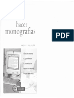 Como Hacer MONOGRAFIAS, Andres Lujilde PDF