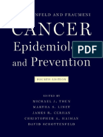 Cancer Epidemiology and Prevention, 4th Edition