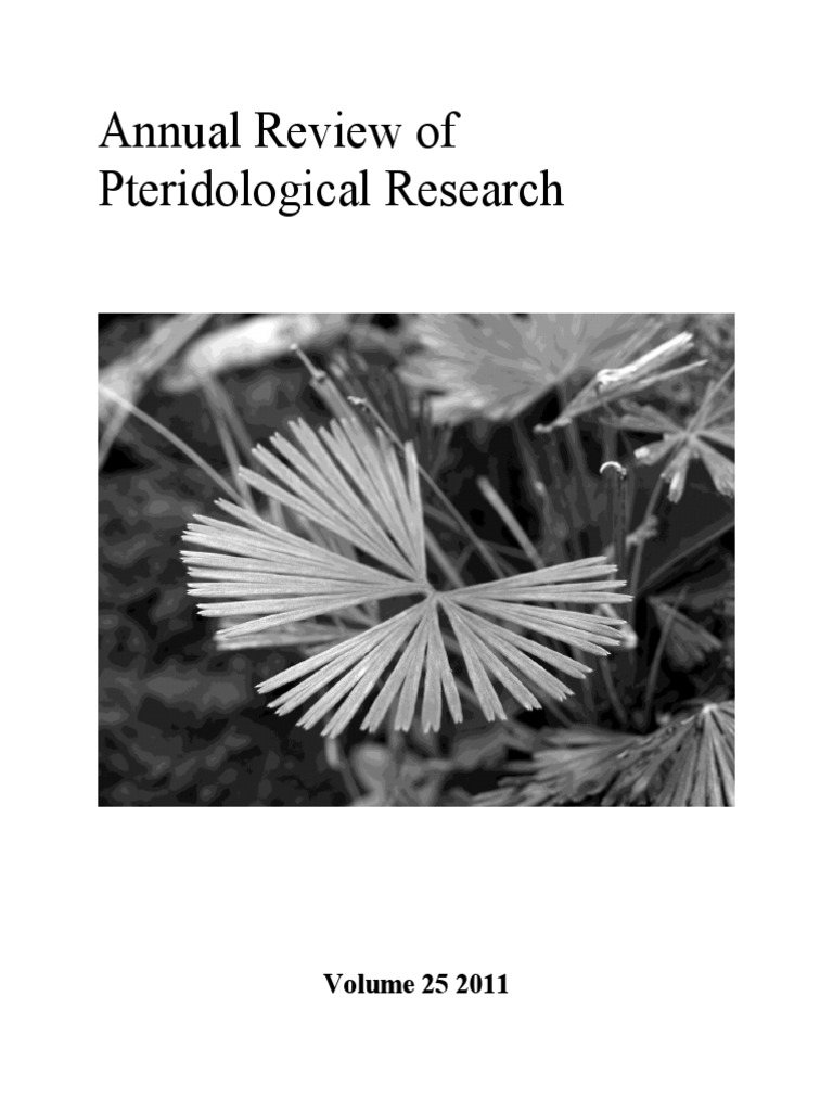 ARPR2011 | PDF | Fern | Plants