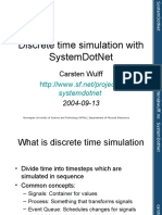 Discrete Time Simulation in SystemDotNet