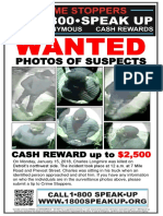 Charles Longmire Crime Stoppers Poster