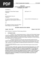 FCC Sinclair-Tribune Hearing Designation Order