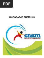 Microdados Enem 2011