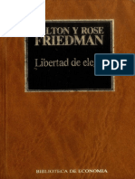 Libertad de Elegir, Milton y Rose Friedman PDF
