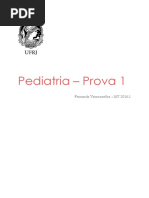 Resumo Completo de Pediatria P1 - Fernanda Vasconcellos (2013.1)