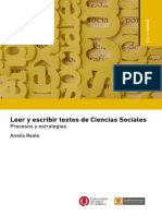 REALE Analia - Leer y Escribir Textos de Ciencias Sociales PDF