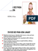 Nutrisi Dan Gizi Pada Lansia