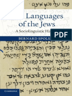 The Languages of The Jews A Sociolinguistic History