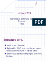 Lenguaje WML - Modulo III
