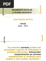 SE Apase Regimento Escolar 2016