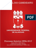 Manual Do Candidato Ufal Sisu 2017.1