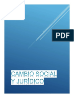 cambio social y juridico