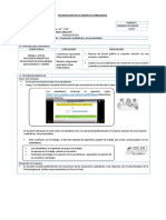 Grafica Sesión de Aprendizaje de Ecuacion Cuadratica