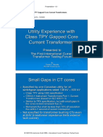 Class TPY Gapped Core Current Transformers Paper ICTTF 2009 Henville ENU