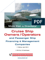 AMEM Cruise Ship Owners and Operators