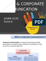 Public Corporate Communication