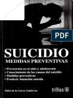 Suicidio, Medidas Preventivas - Fidel de La Garza PDF