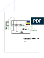 Corte Tranversal A-A: GYM GYM Sala Cine