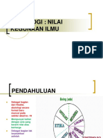 Aksiologi Nilai Kegunaan Ilmu by Citra