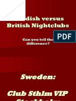 Swedish vs British Nightclubs: Key Differences