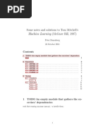 Mitchell Machine Learning