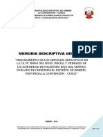 01 Memoria Descriptiva