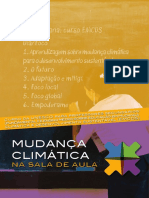 Mudança climática em sala de aula: curso da UNESCO para professores secundários (fundamental II e ensino médio) sobre educação em mudança climática e desenvolvimento sustentável (EMCDS); 2014