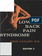 Rene Cailliet Low Back Pain Syndrome, Edition 3