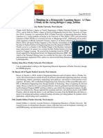 Fostering Engineering Thinking in A Democratic Learning Space - A Classroom Application Pilot Study in The Azraq Refugee Camp Jordan