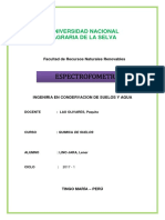 Quimica de Suelos Espectrofometria