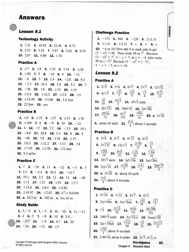 mcdougal-littell-pre-algebra-chapter-9-answers-pdf