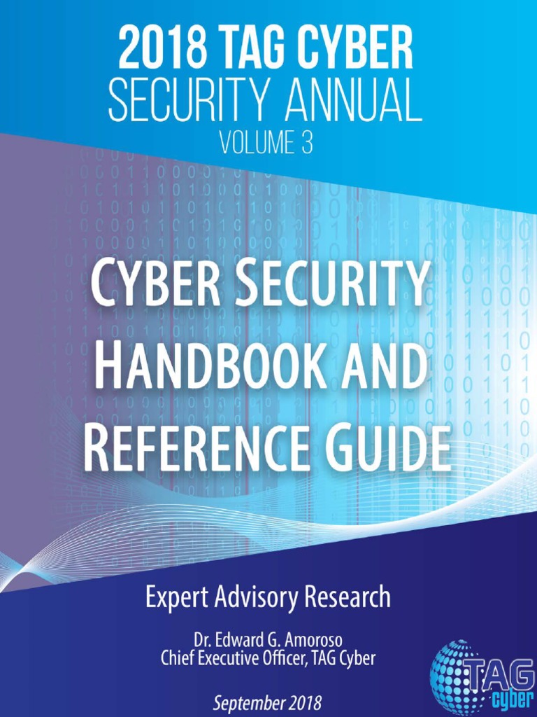 2018 TAG Cyber Security Annual Volume 3 Cyber Security Handbook and  Reference Guide | PDF | Computer Security | Security