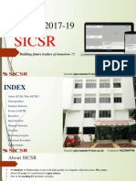 SICSR MBA-IT 1719 Presentation