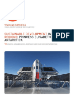 Sustainable Development Polar Regions: in The: Princess Elisabeth Station, Antarctica