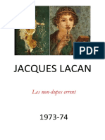 LACAN, Jacques - O Seminário - Livro 21 - Les Non Dupes Errent PORTUGUÊS