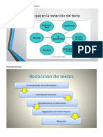 Etapas de La Escritura y Redacción de Textos