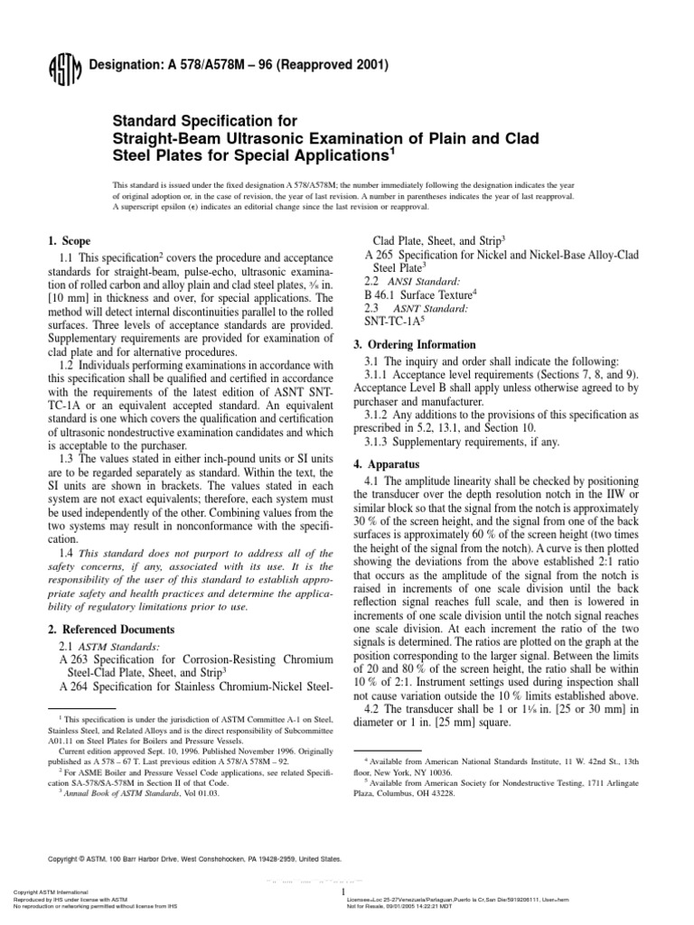 Astm A 380 Cleaning, Descaling and Passivation of Stainless PDF