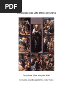 Meditação das Sete Dores de Maria - Cerimonial 