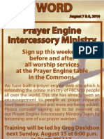 Prayer Engine Intercessory Ministry