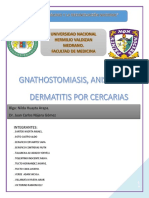 Monografia Gnathomiasis Anikasis y Dermatitis Por Cercarias