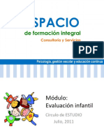 Evaluación Infantil