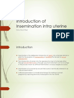 Introduction of Insemination Intra Uterine: Dicky Moch Rizal