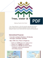 Trees, Water & People Brief International Program Overview