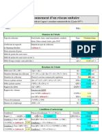 Dimensionnement d'un réseau unitaire (Excel).xls