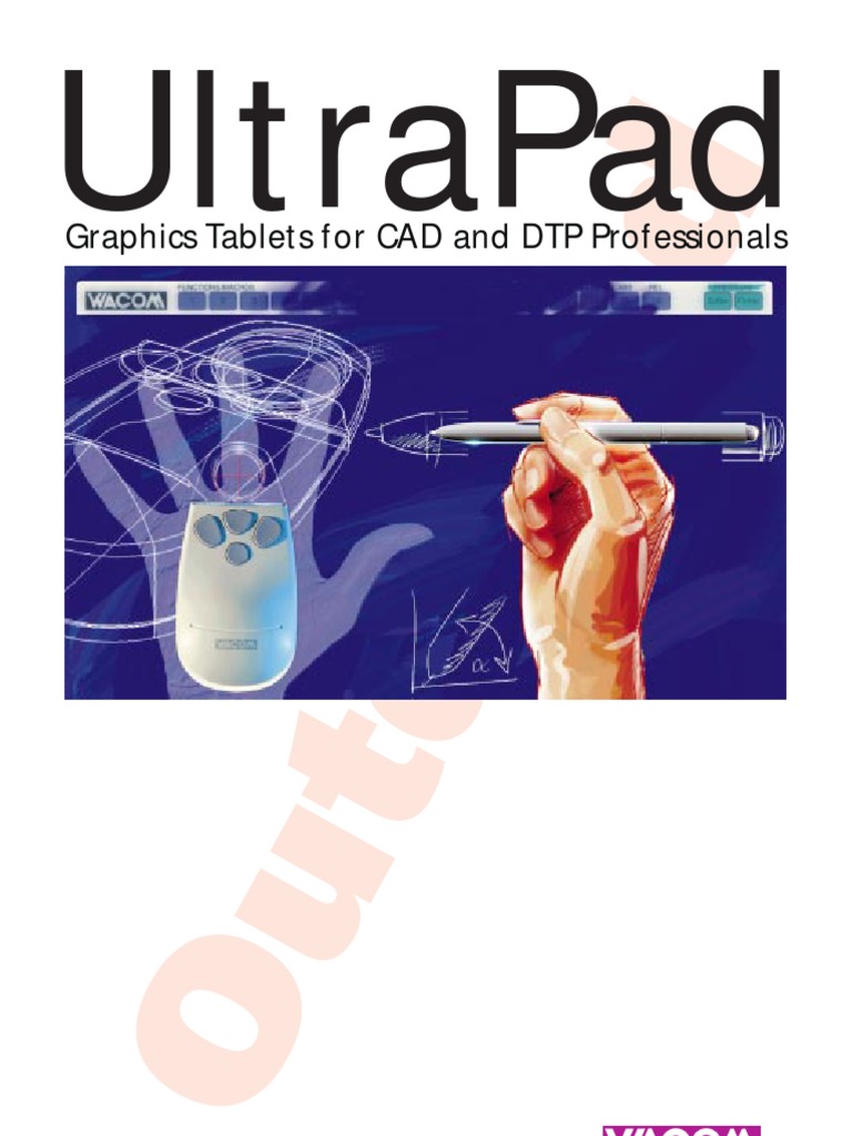 Ultrapad: Graphics Tablets For Cad and DTP Professionals | PDF ...
